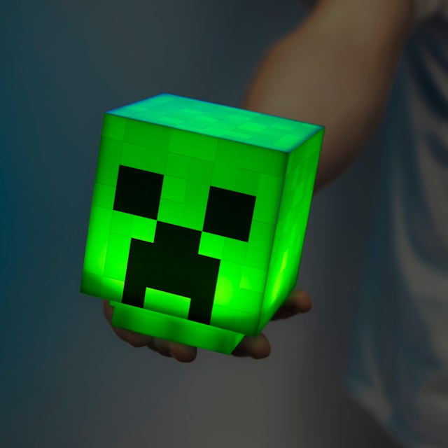 Minecraft Creeper Lampa