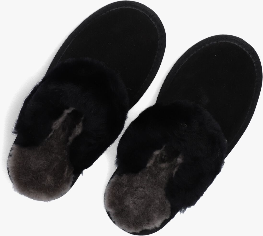 WARMBAT zwarte warmbat pantoffels flurry kids