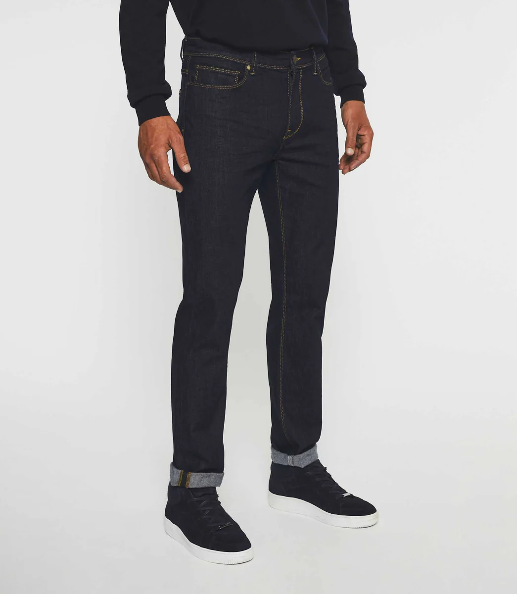Jean straight bleu foncé EBLOUI