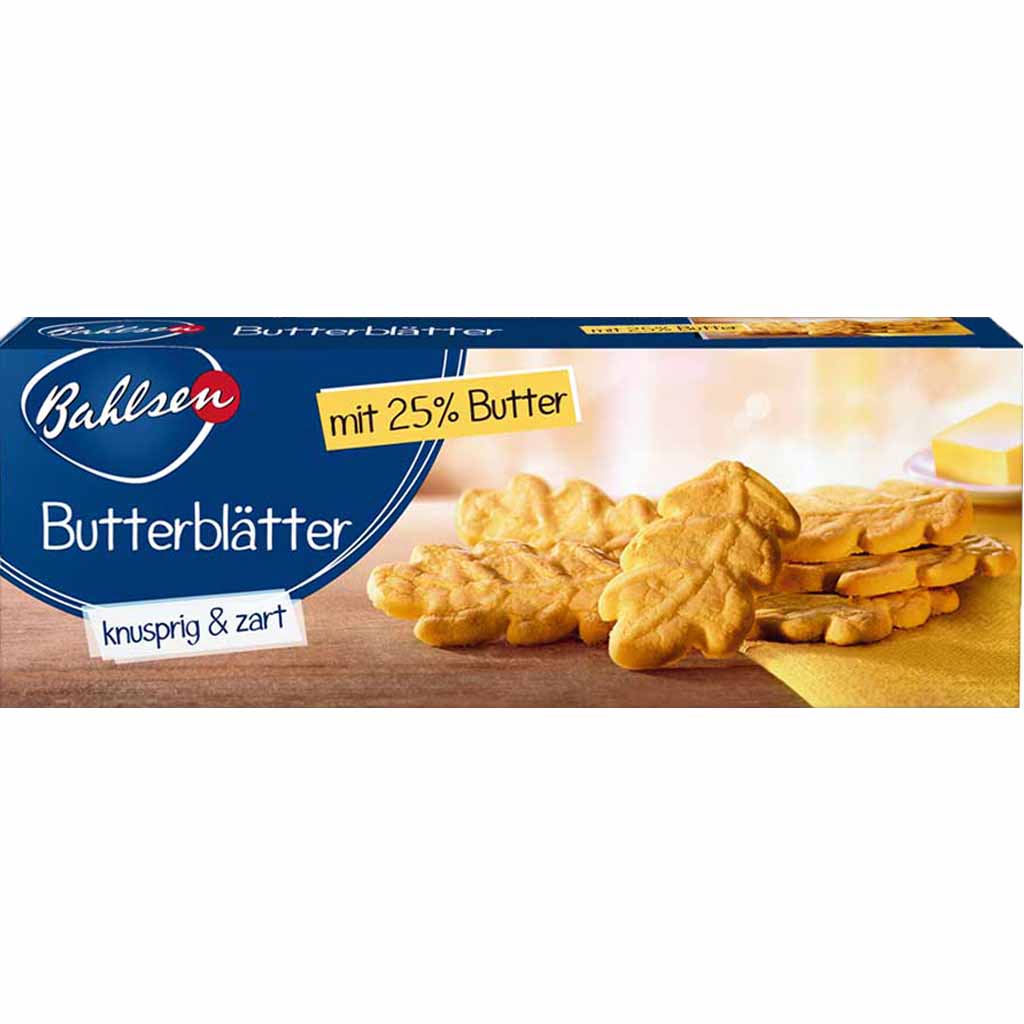Bahlsen Butterblätter Buttergebäck 125g MHD:1.5.25