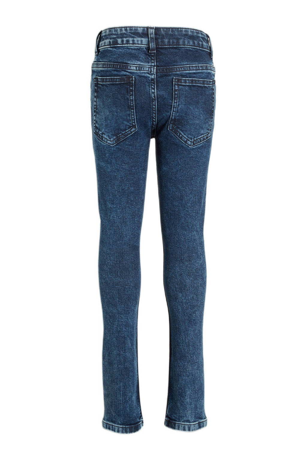 anytime slim fit jeans blauw