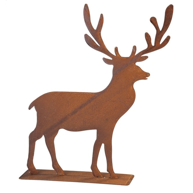 Hirsch - rostbraun - ca. 25 x 5 x 27,5 cm