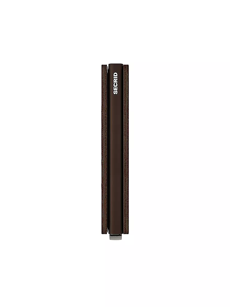 SECRID Geldbörse SLIMWALLAT VINTAGE Sv Chocolate braun