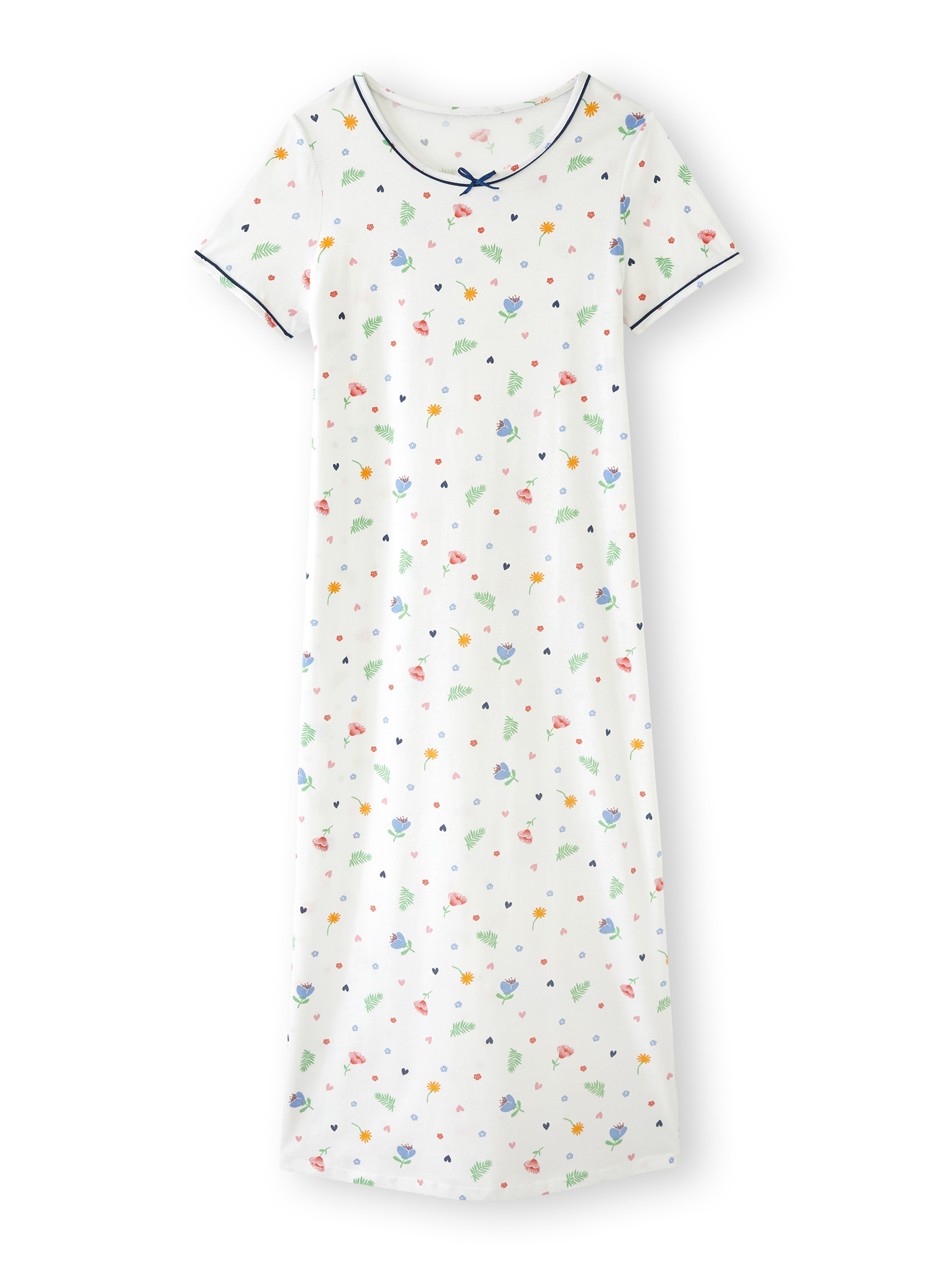 Lot de 2 chemises de nuit longues