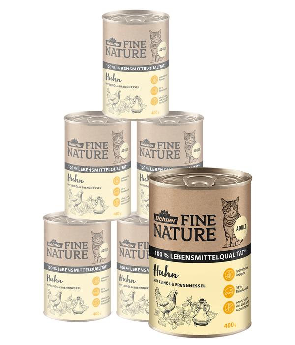 Dehner Fine Nature Nassfutter für Katzen