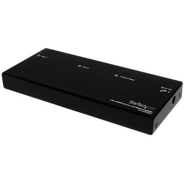 StarTech.com Répartiteur vidéo et amplificateur de signal HDMI haute vitesse à 2 ports