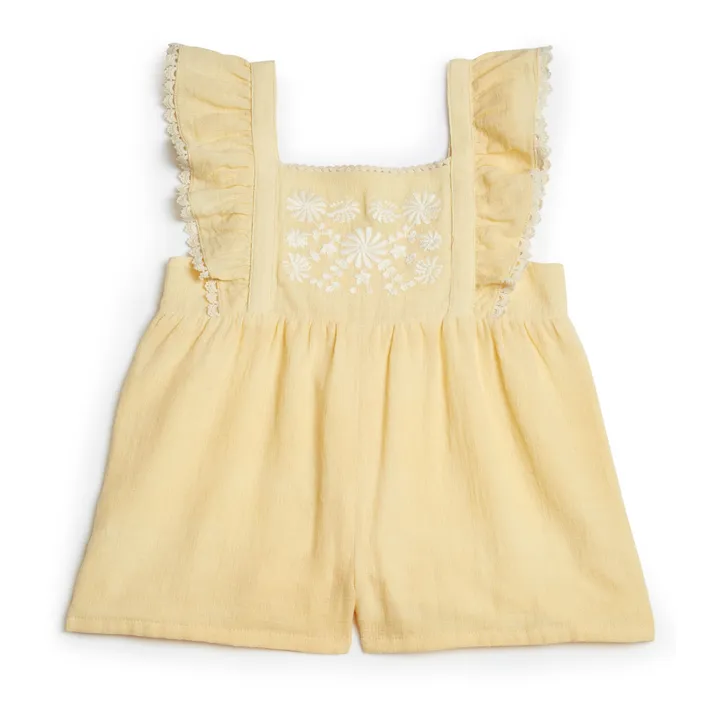 Louise Misha Barboteuse Shalina | Jaune pâle