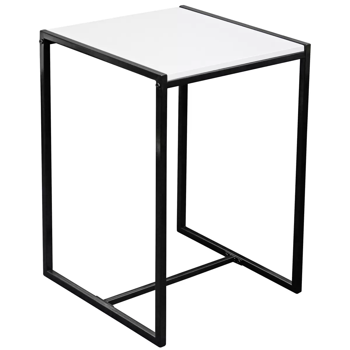 Beistelltisch Bali schwarz,weiss