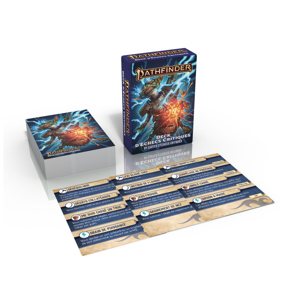 Pathfinder 2 - Deck d'Echecs Critiques