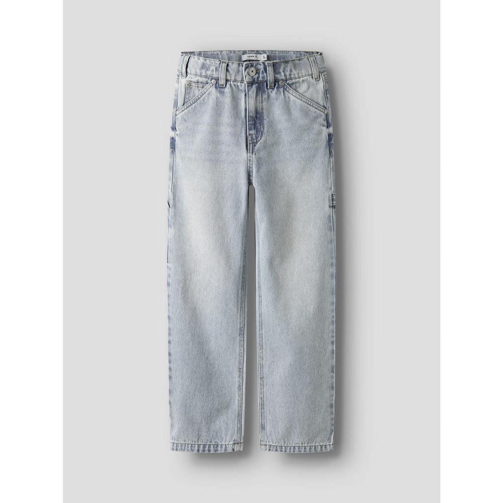 Køb Name It Light Blue Denim Nkmryan Straight Jeans Carp 4525-Im Noos
