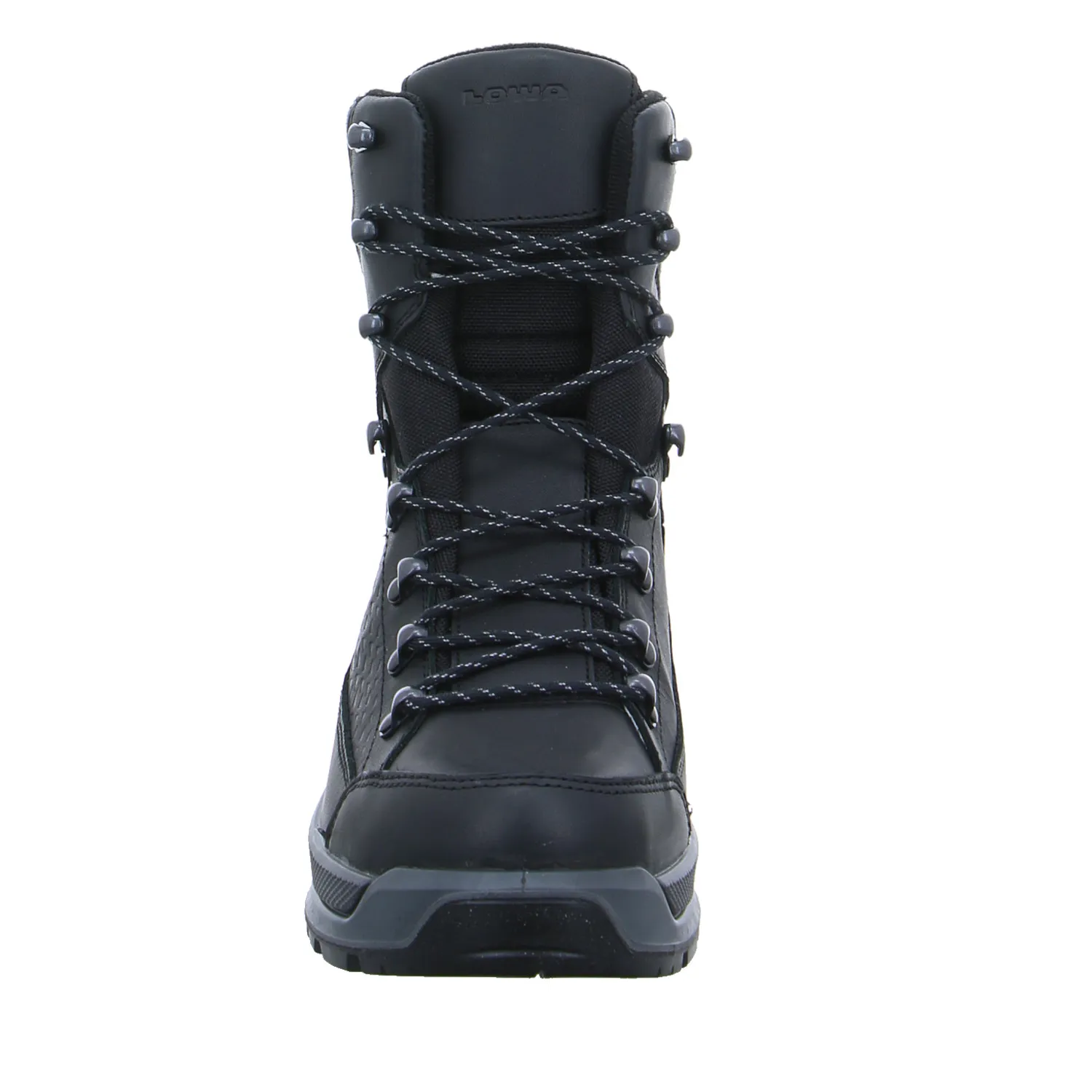 LOWA Snowboots Schwarz Leder