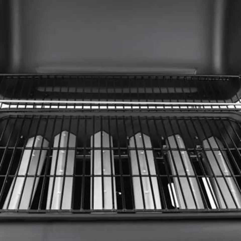 vidaXL - Gasbarbecue-grill - Zwart - Staal