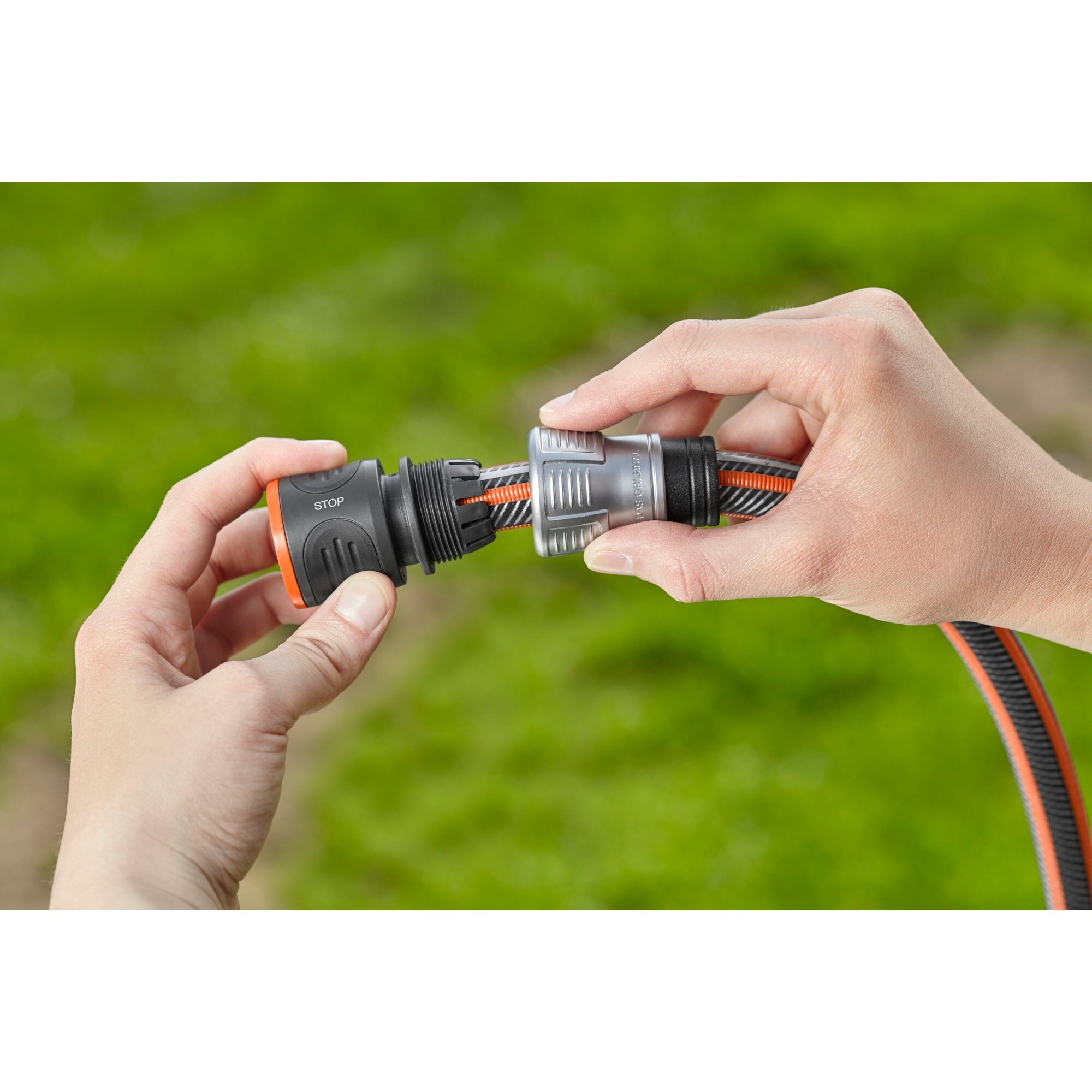 GARDENA Schlauchstück Premium Wasserstop 13mm (1/2