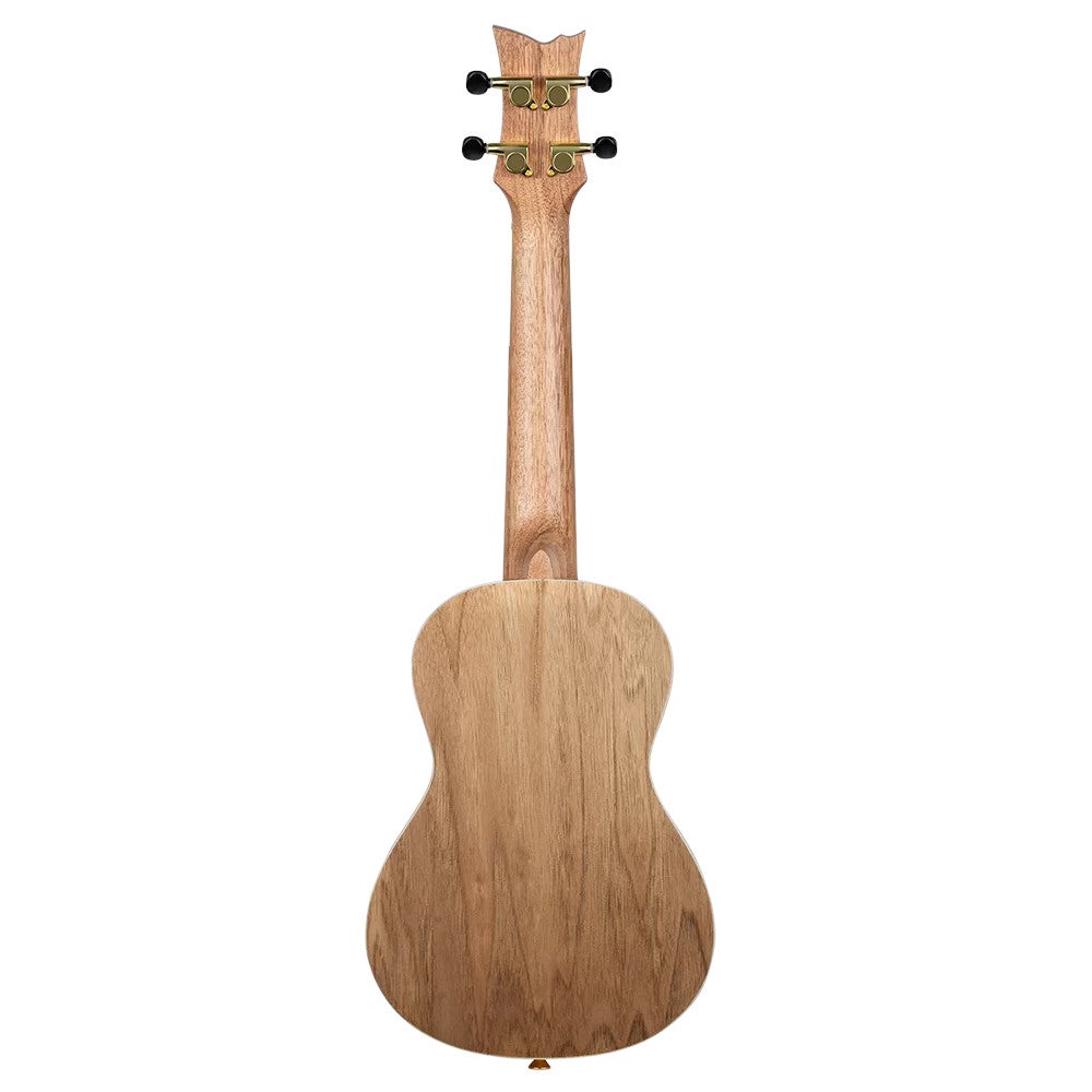 Ortega RUEL-MBL Element Series Concert Size Ukulele Metallic Blue concert ukelele met gigbag