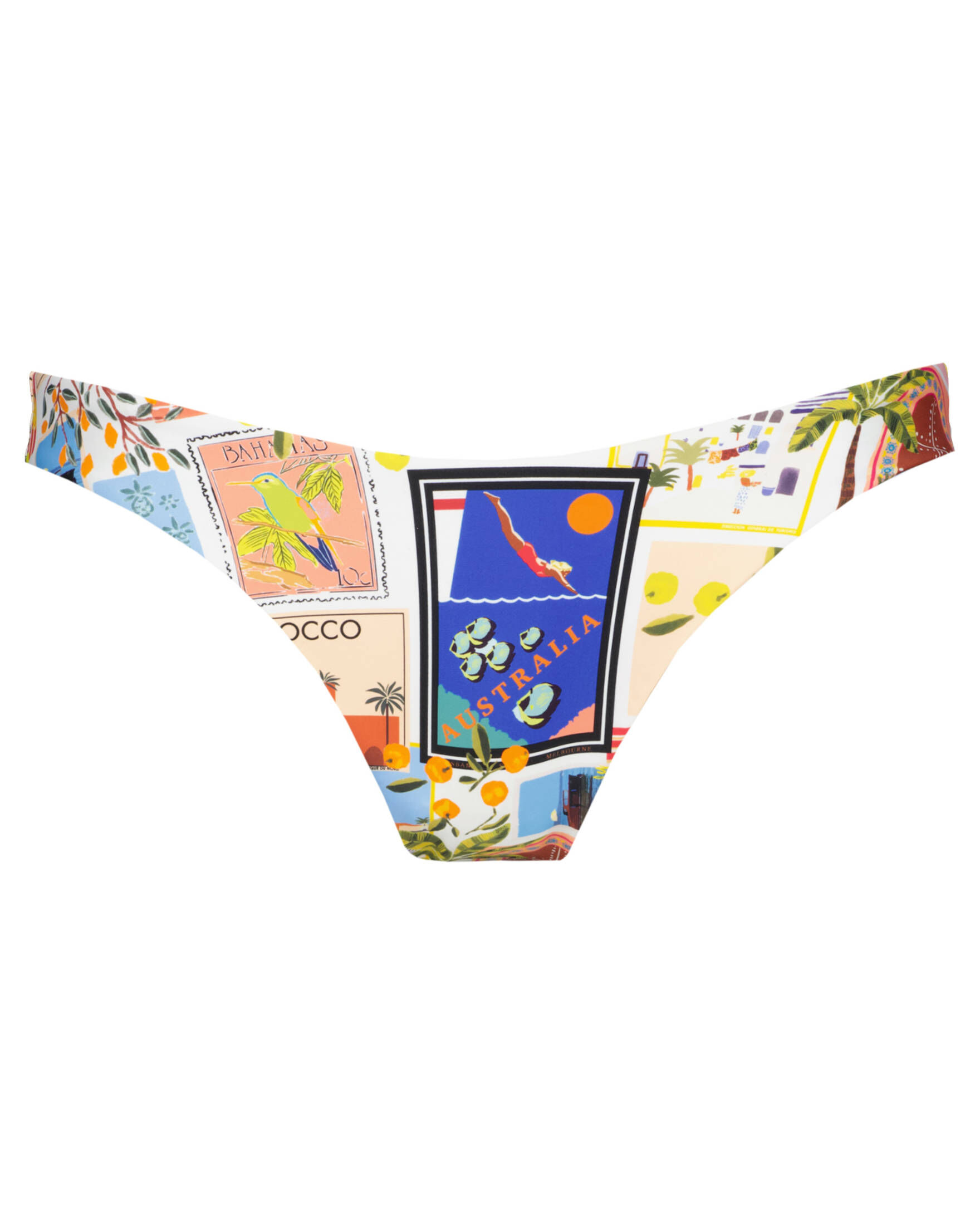 Seafolly| Damen Bikini REVERSIBLE HIGH CUT