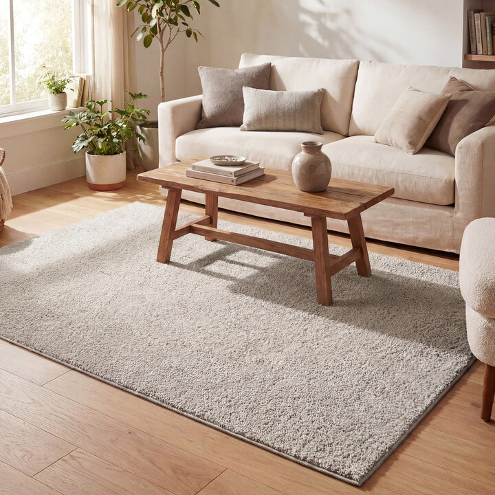 Hoogpolig vloerkleed - Lofty Mint | Haal kleur in huis!