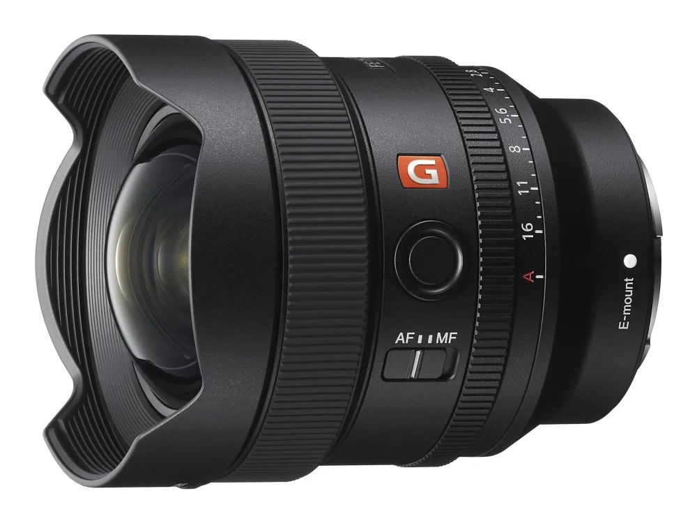 Sony G Master SEL14F18GM - Vidvinkel objektiv - 14 mm - f/1.8 FE GM - Sony E-mount - for Cinema Line; a VLOGCAM; a1; a1 II; a6700; a7 IV; a7C; a7C II; a7CR; a7R V; a7s III; a9 III