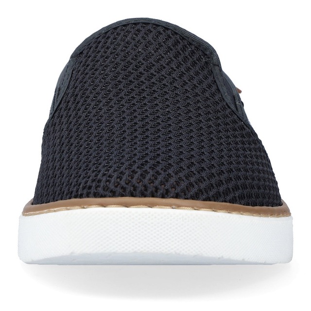 Rieker Slip-On Sneaker  Casual Slipper, Freizeitschuh mit gemustertem Innenfutter