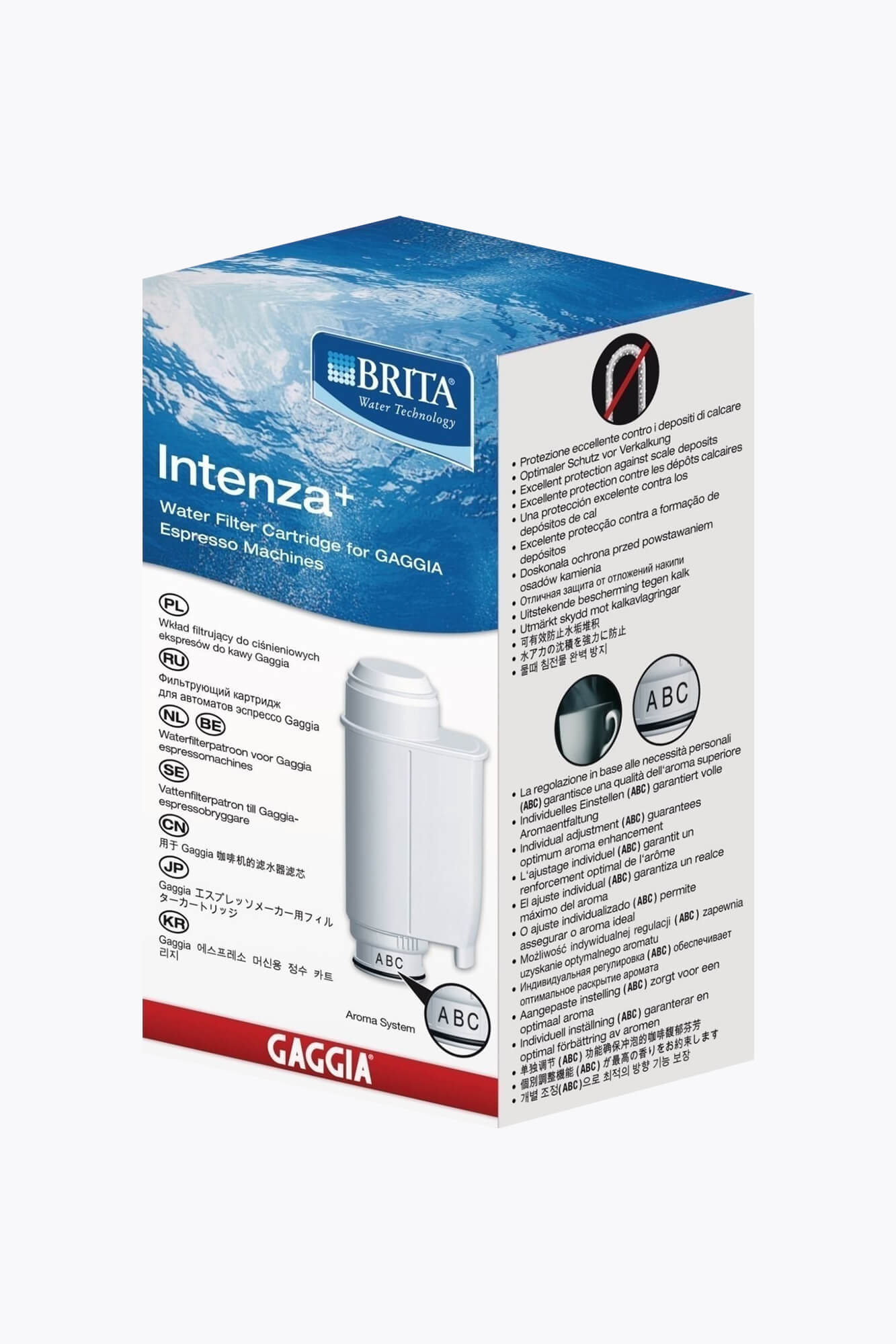Gaggia Brita Intenza + Wasserfilter