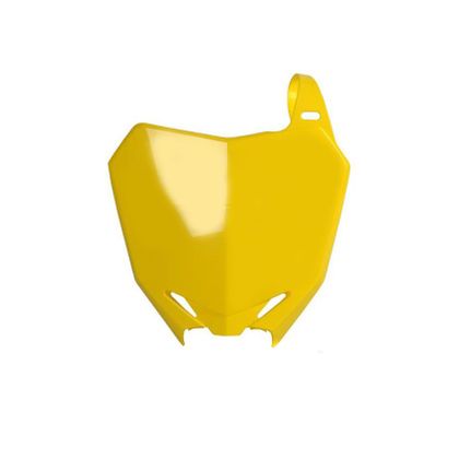 Plaque avant Polisport COULEUR JAUNE