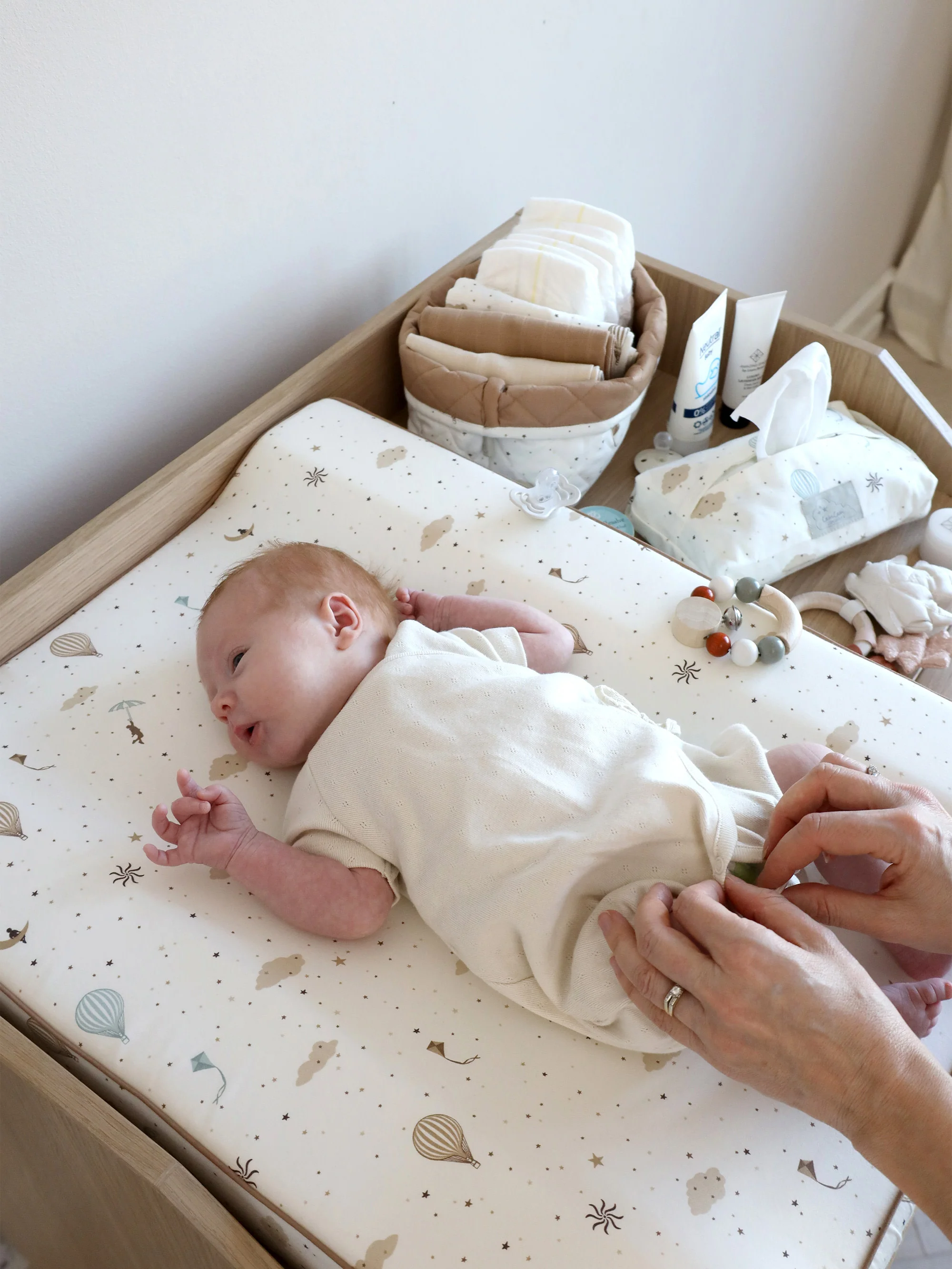 Babyverzorgingsset Blueberries, 6-delig