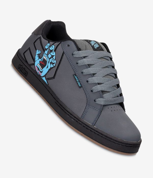 Etnies x Santa Cruz Fader Schuh (dark grey black)