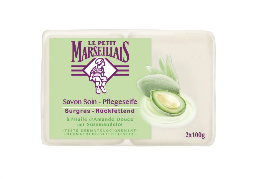 Le Petit Marseillais Seife<br>2 × 100 g, Süssmandel