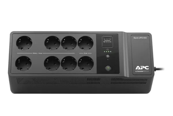 APC Back-UPS BE850G2-GR - UPS - AC 230 V - 520 Watt - 850 VA - output-stikforbindelser: 8 - sort