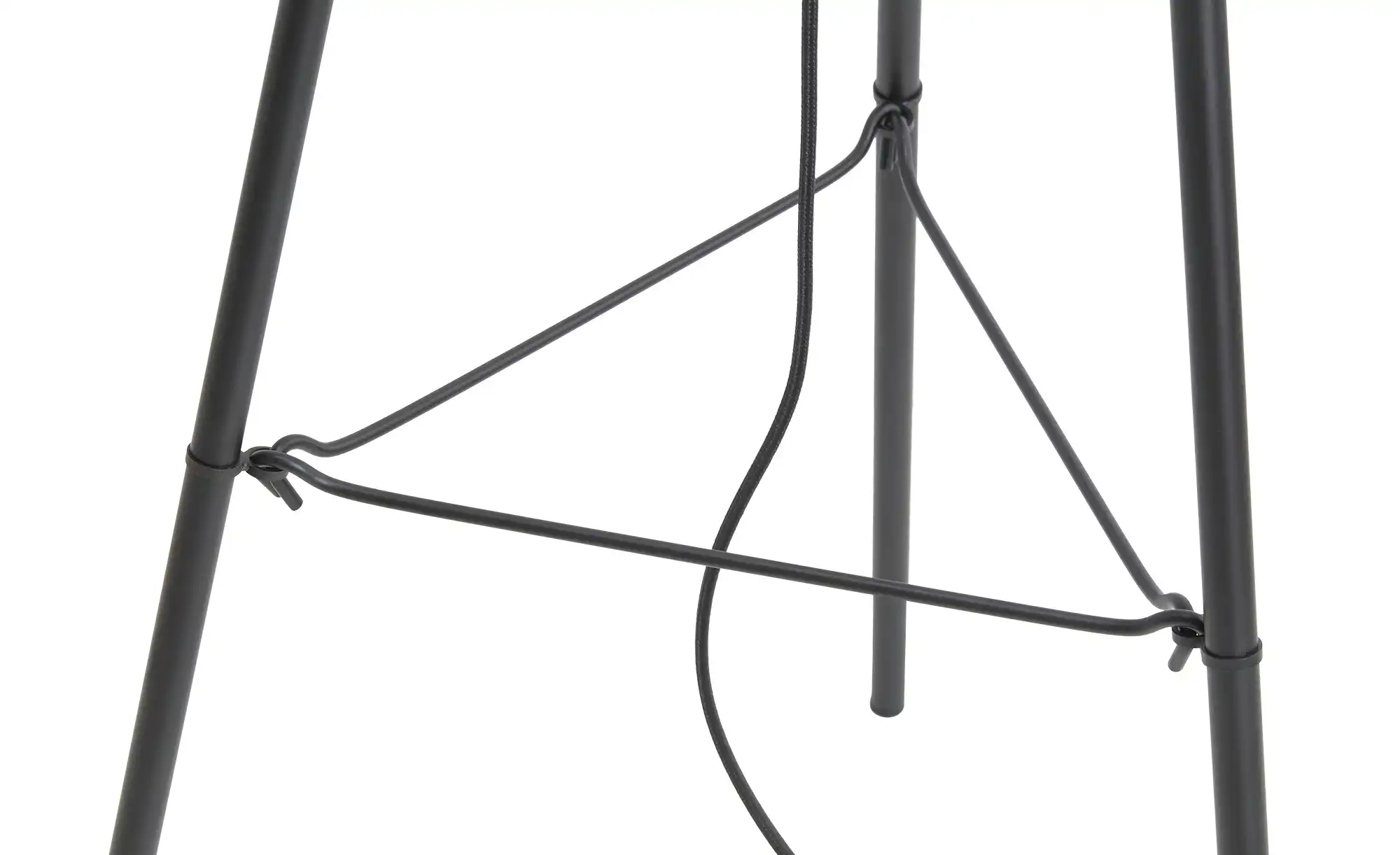 Stehleuchte, 1-flammig, Bambusschirm