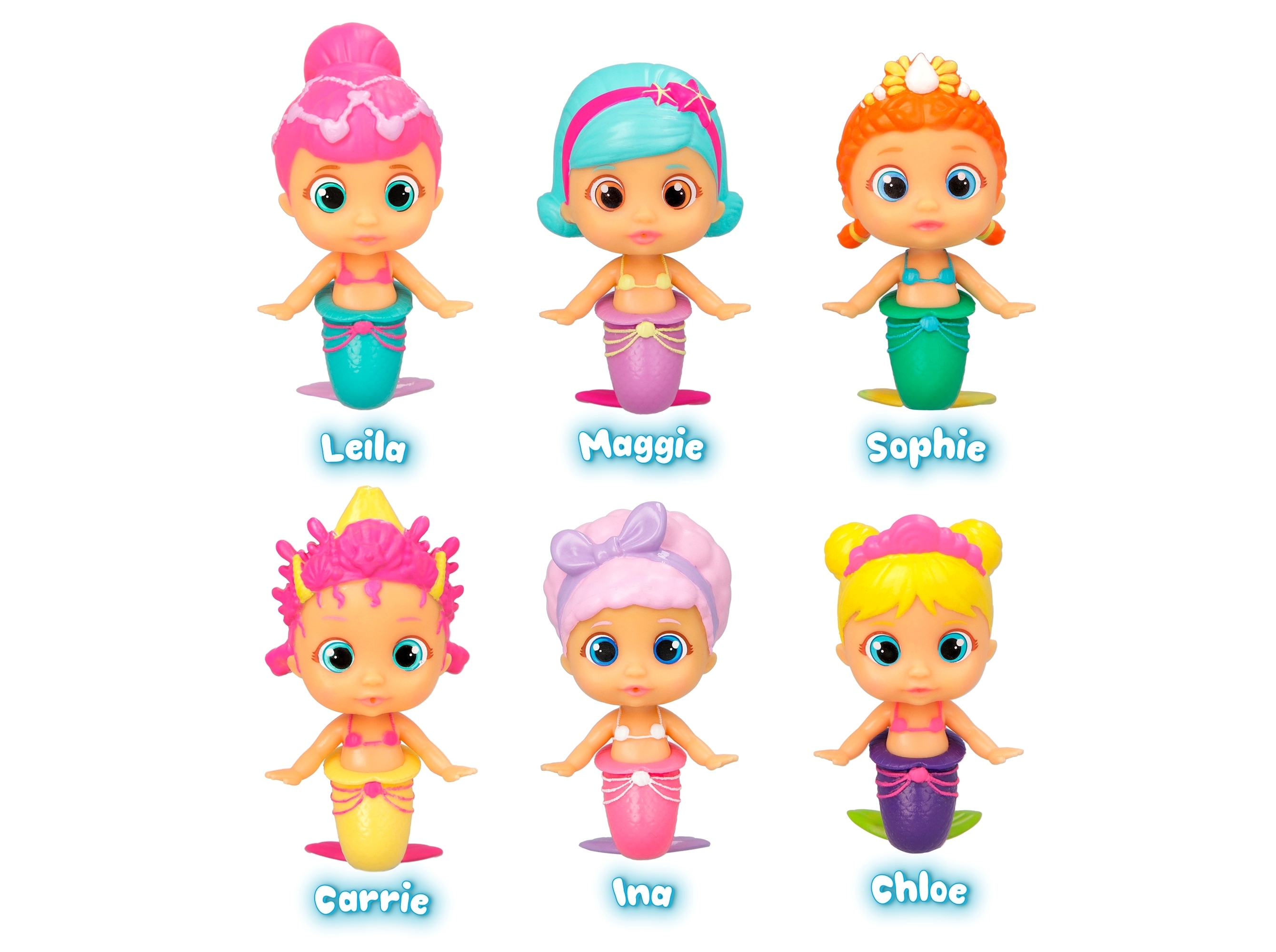 BONECA BLOOPIES MERMAID IN A BOTTLE MODELOS SORTIDOS