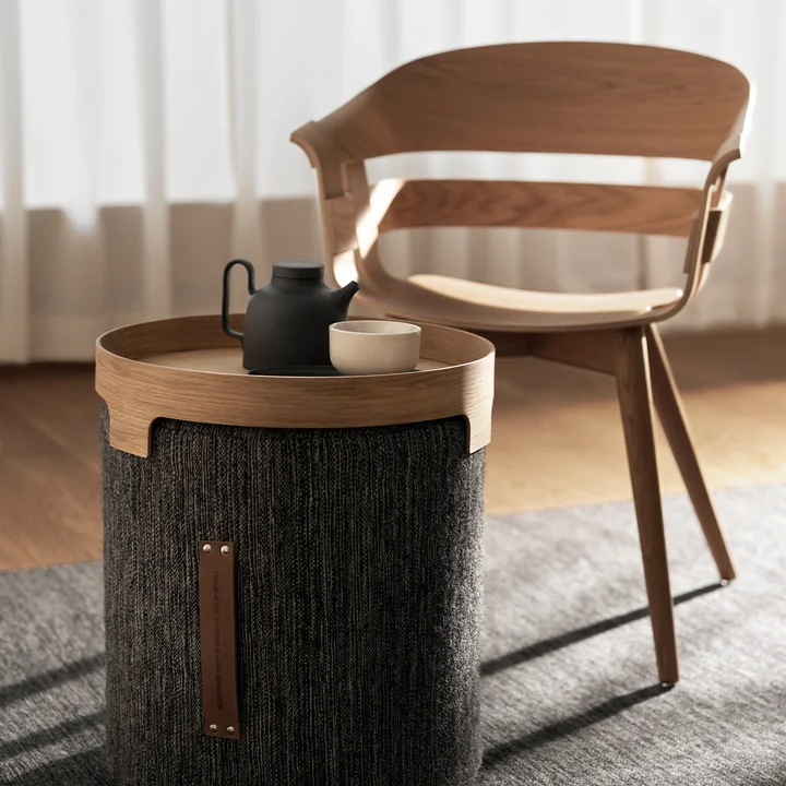 Design House Stockholm - Bridge Tablett Ø 42 cm, Eiche