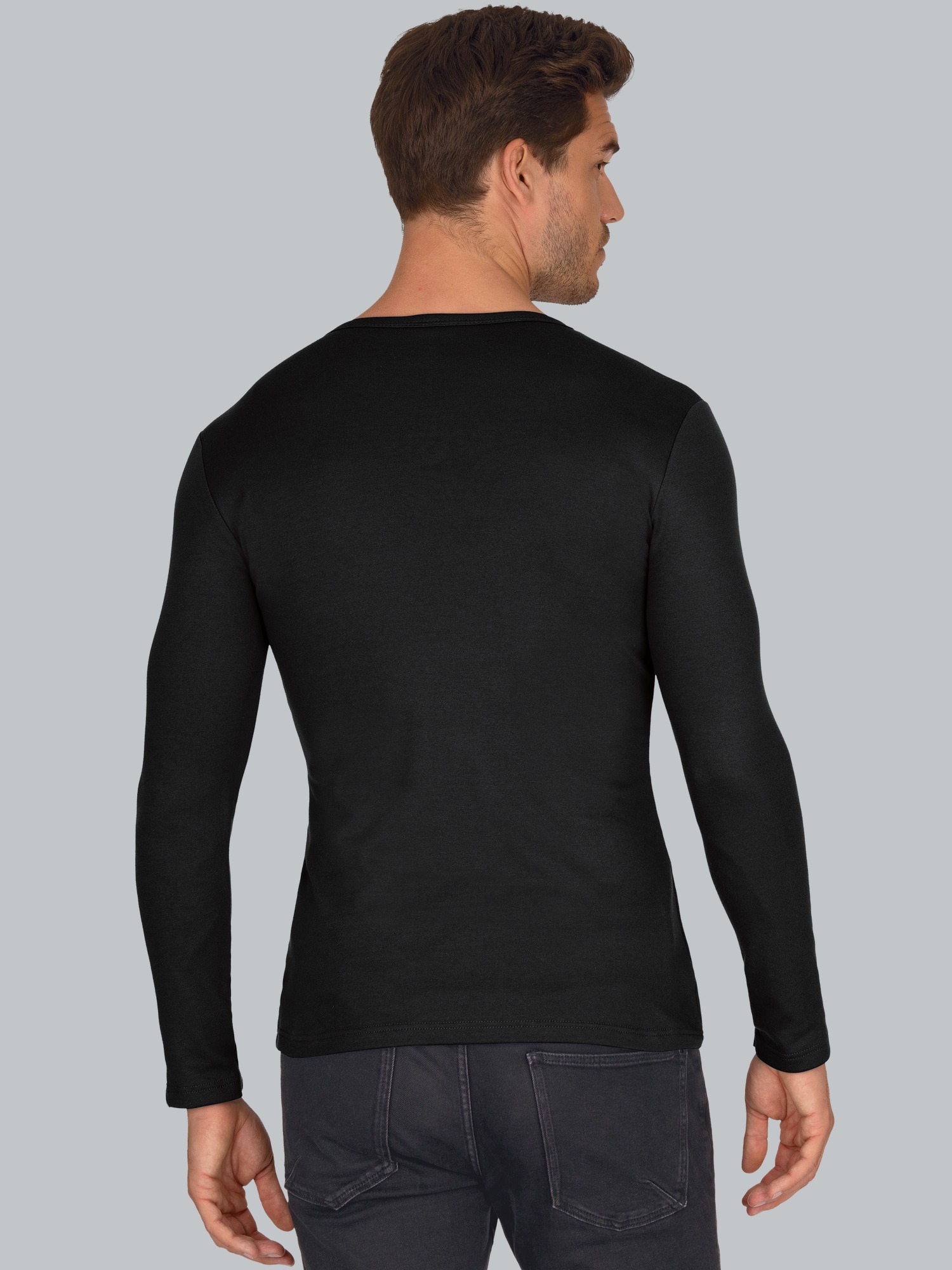 Langarmshirt Schwarz