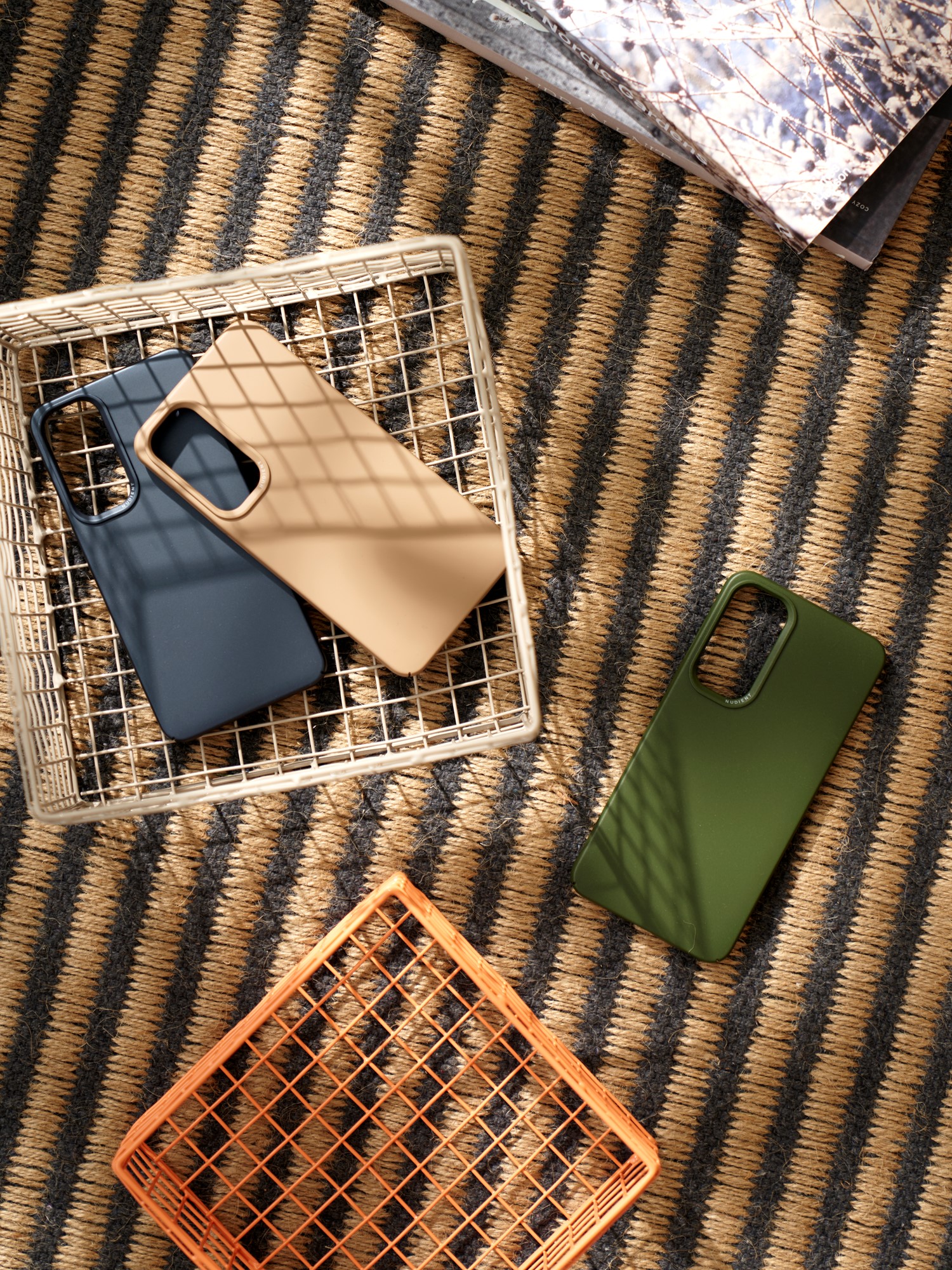 Thin mobilcover Samsung S23 Plus | Polykarbonat. | Indigo Blue | NUDIENT