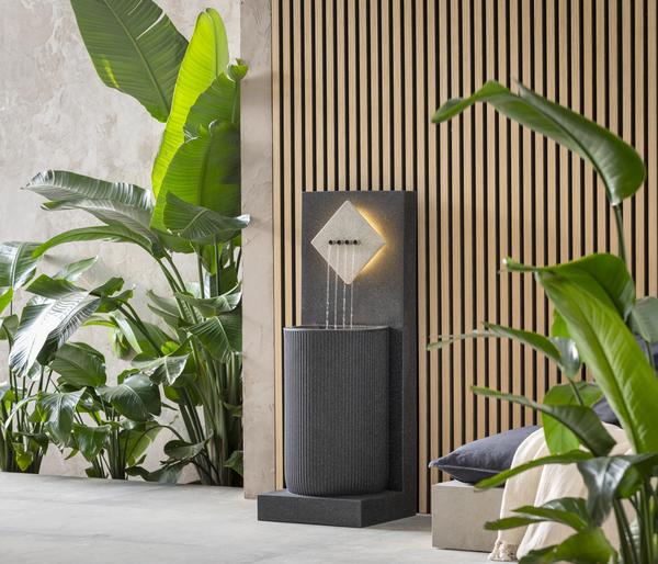 Dehner Polyethylen-Gartenbrunnen Triton,
