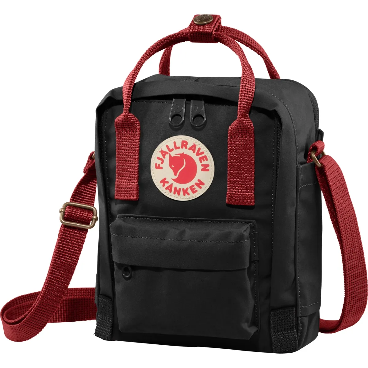 Fjällräven Kånken Sling Black/Ox Red
