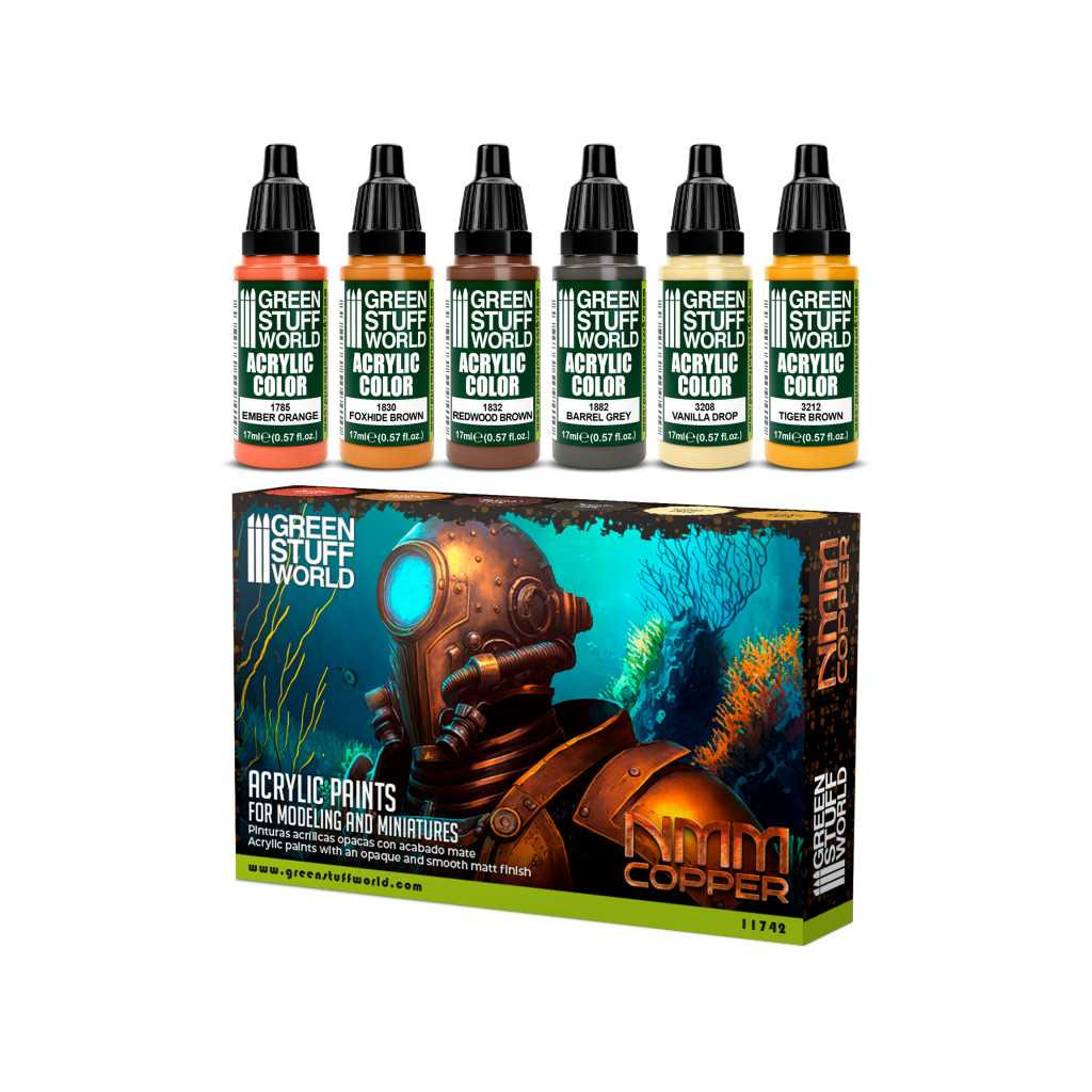 Set de Peintures - MNM Cuivre