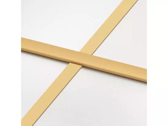 Porte coulissante doré 102,5x205 cm verre ESG dépoli aluminium