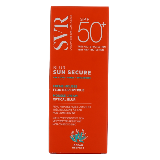 SVR Sun Secure Blur SPF 50+ - Crème solaire flouteur optique