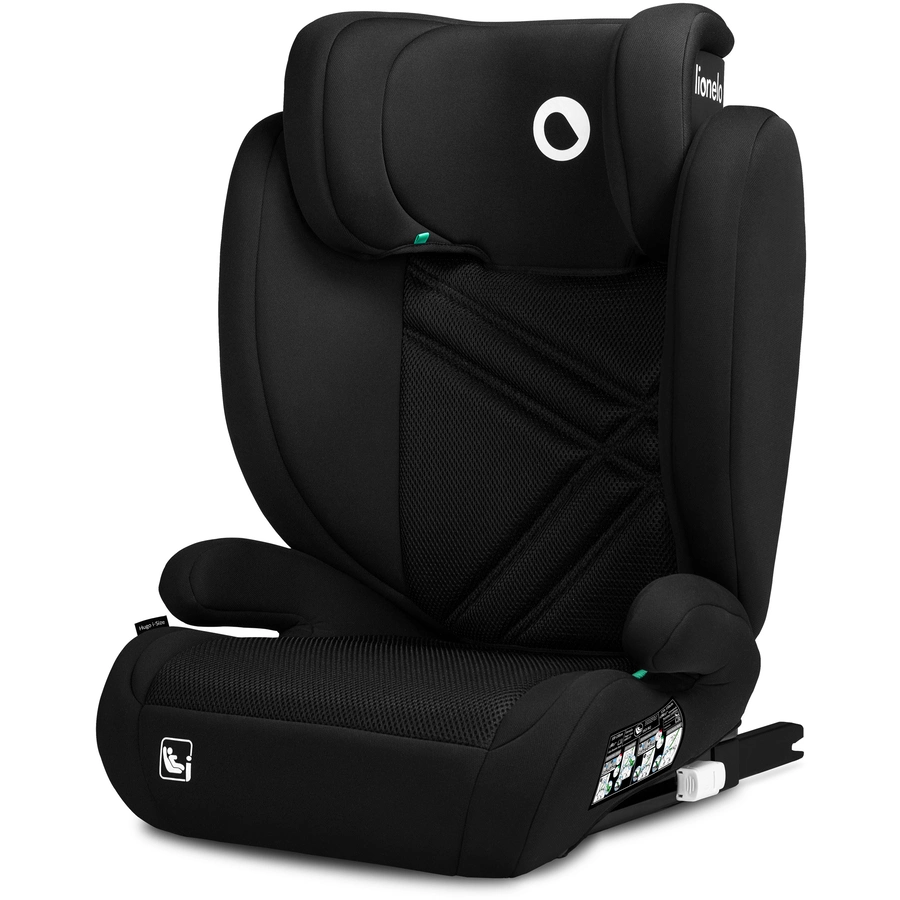 lionelo Kindersitz Hugo i-Size Black Carbon