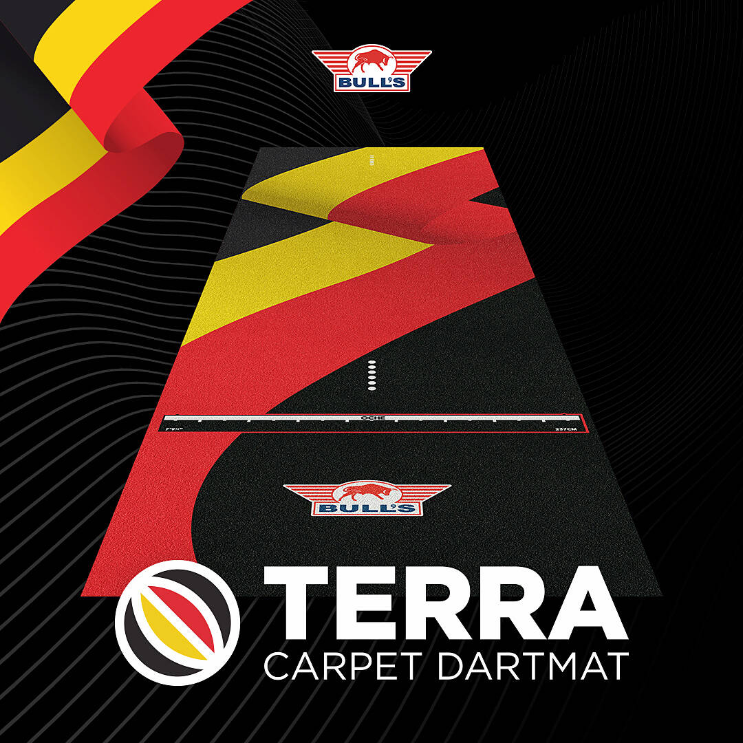 Bull's NL - Terra Dart Teppichmatte - 300x60cm