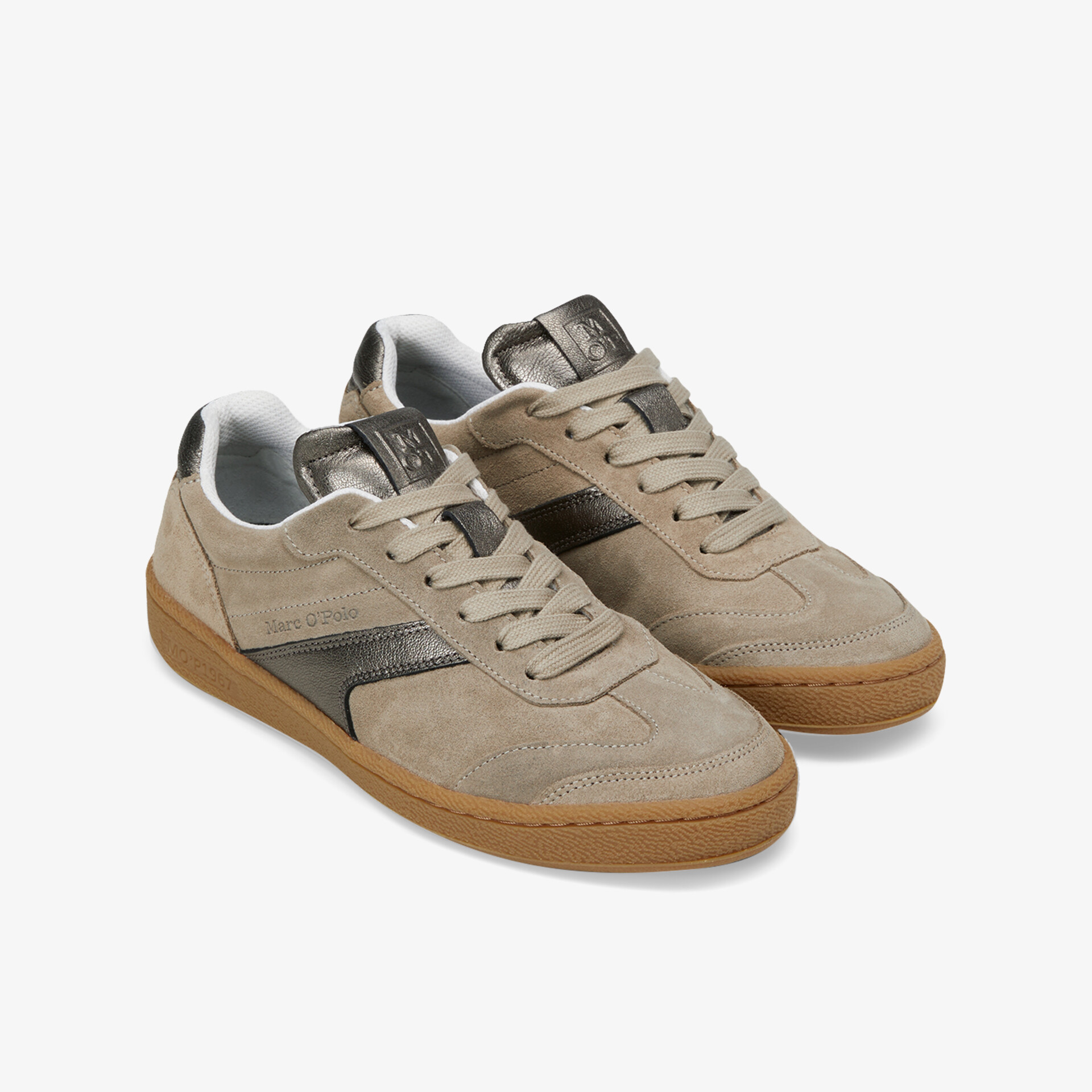Marc O´Polo Court W Unisex Sneaker Low grau