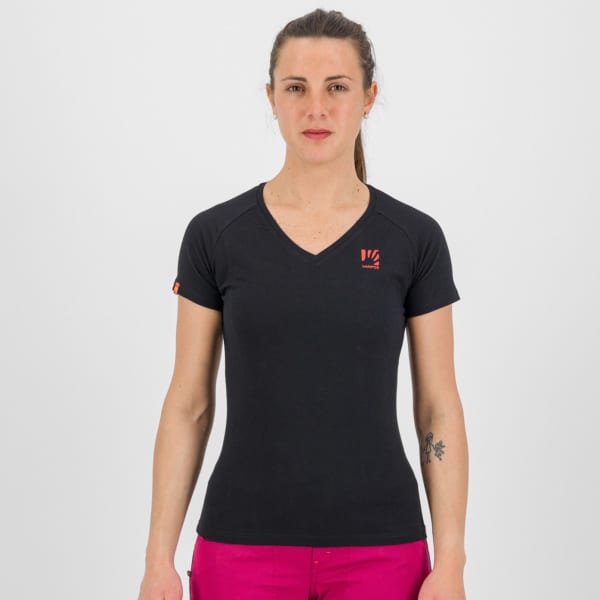 T-shirt randonnée KARPOS GENZ W T-SHIRT BLACK