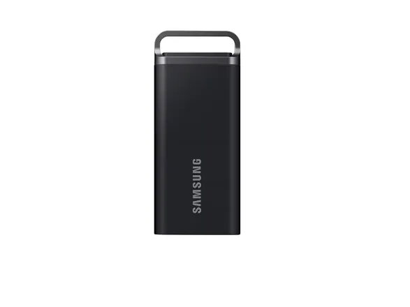 Samsung T5 Evo MU-PH2T0S - SSD - krypteret - 2 TB - ekstern (bærbar) - USB 3.2 Gen 1 (USB-C stikforbindelse) - 256-bit AES - sort