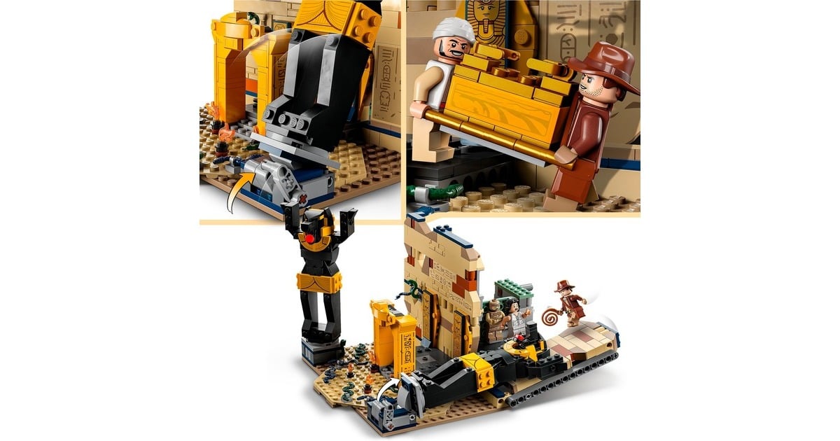 LEGOIndiana Jones - Ontsnapping uit de verborgen tombe Constructiespeelgoed  (77013)
