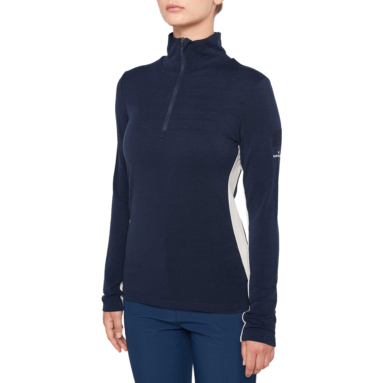We Norwegians Damen Merino Skishirt VOSS navy blue | We Norwegians Skibekleidung Damen | We Norwegians | W | Brands | XSPO-Fashion