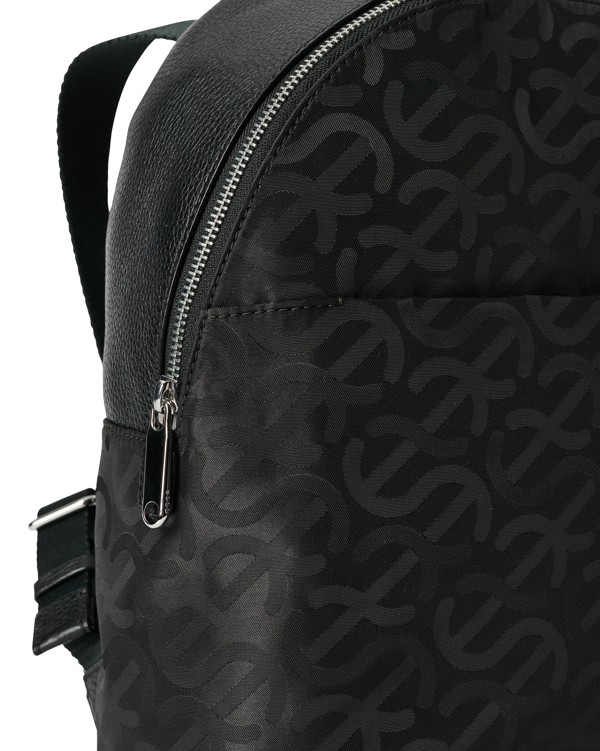 ECCO Round Pack Rucksack aus Textil Schwarz