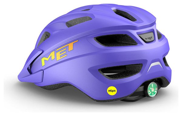 Casque enfant MET Crackerjack Mips Violet
