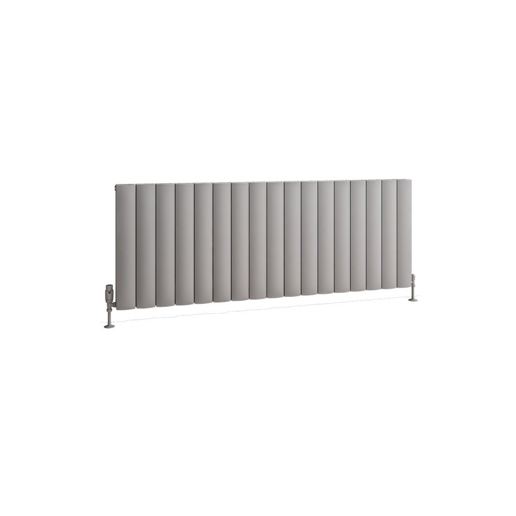 Eastbrook Guardia radiator 161x60cm aluminium 2616W grijs mat