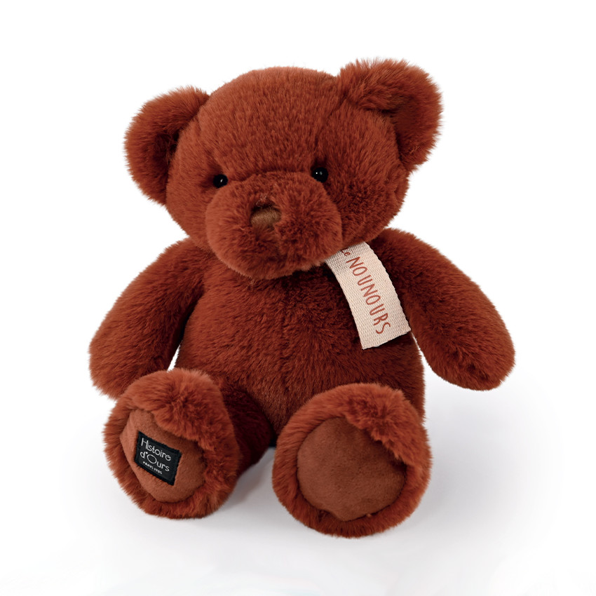 Nounours en peluche cannelle 28 cm