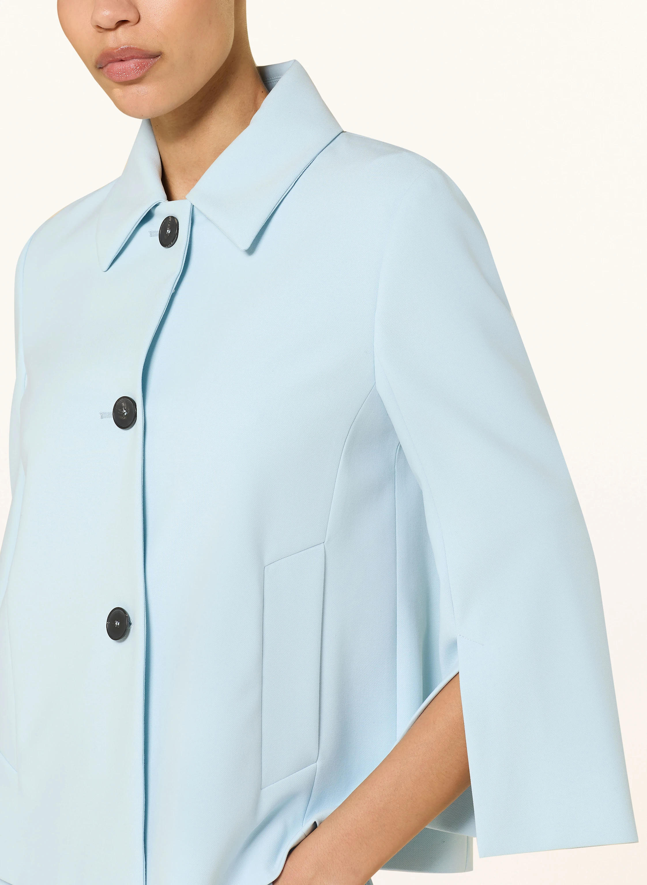 windsor. Kastenjacke aus Jersey mit 3/4-Arm